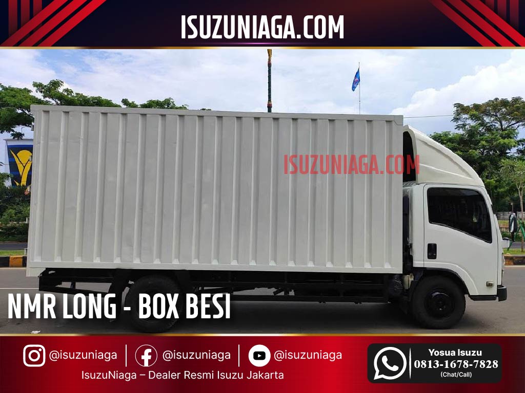 Harga Isuzu Elf NMR Box Besi NMR LONG CDD ISUZU BOX BESI