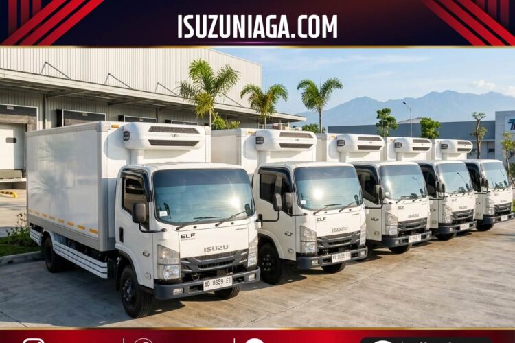 Harga Mobil Truk Isuzu Box Pendingin (Freezer)