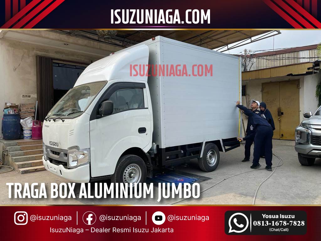 ISUZU TRAGA BOX ALUMINIUM JUMBO
