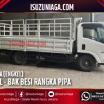 Isuzu NLR Long Bak Besi Rangka Pipa Knockdown