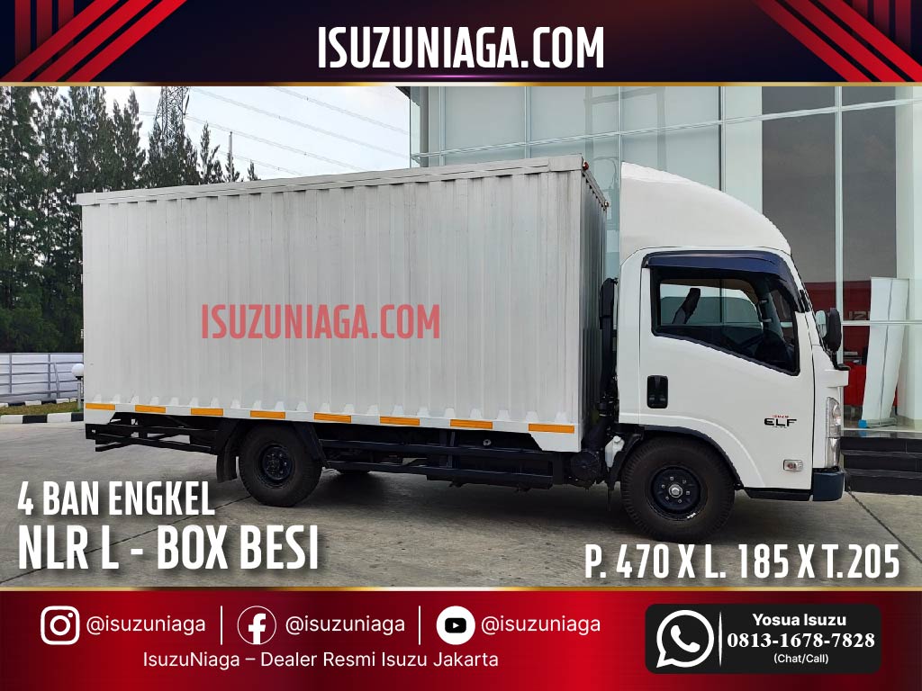 Isuzu NLR Long Box Besi