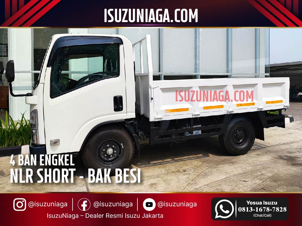 Contoh foto Isuzu ELF NLR Short Bak Besi (Engkel 4 Ban)
