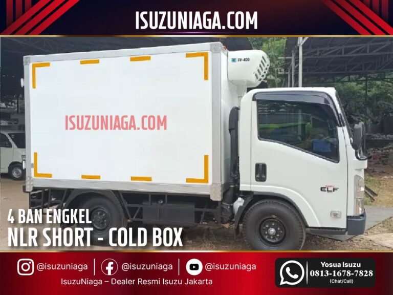 Isuzu NLR Short Cold Box, chiller, freezer