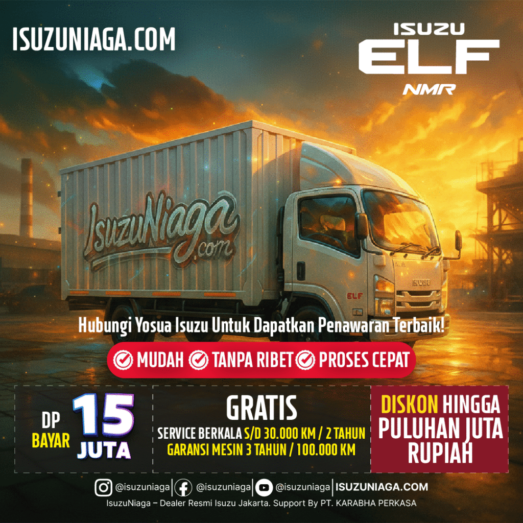 Promo Isuzu ELF NMR L (CDD Long) Box Isuzu Niaga Jakarta