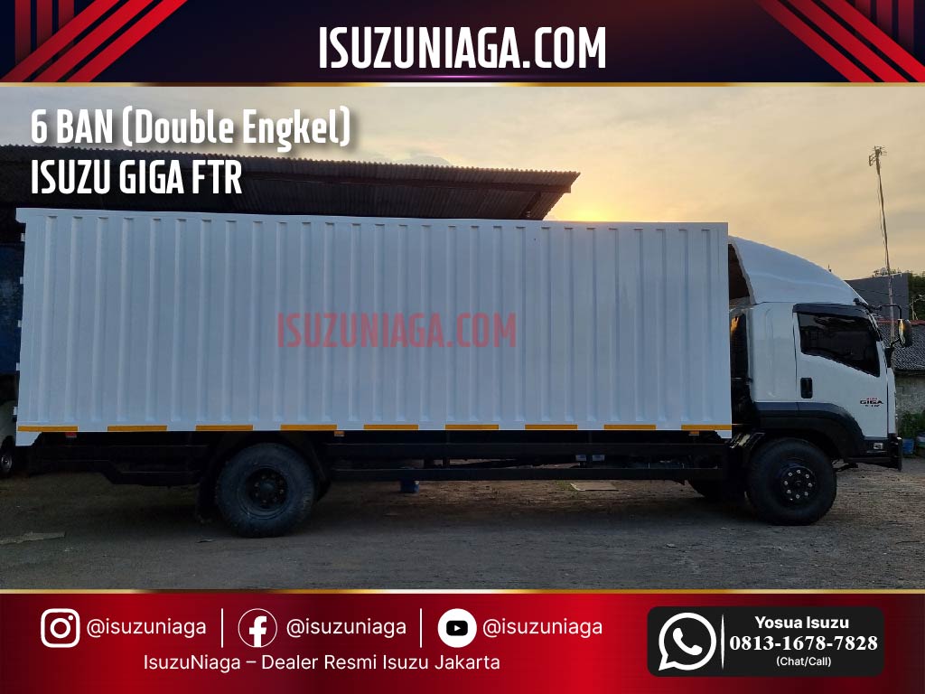 ISUZU GIGA FTR BOX BESI DOUBLE ENGKEL