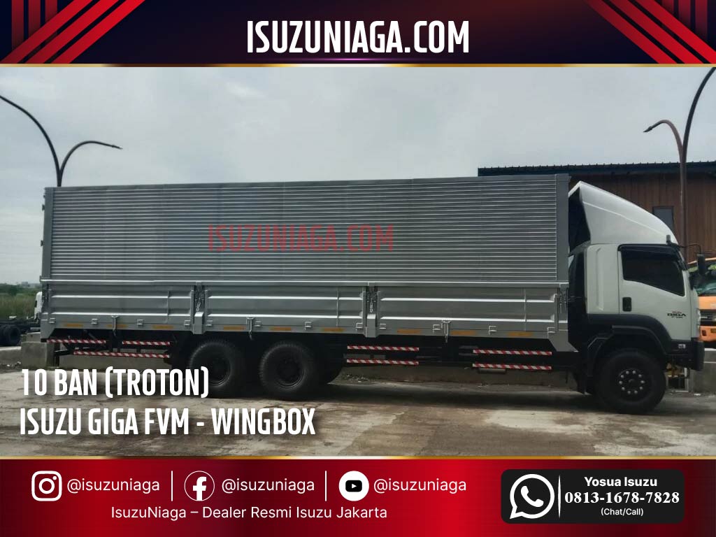 ISUZU GIGA FVM WINGBOX 6X2