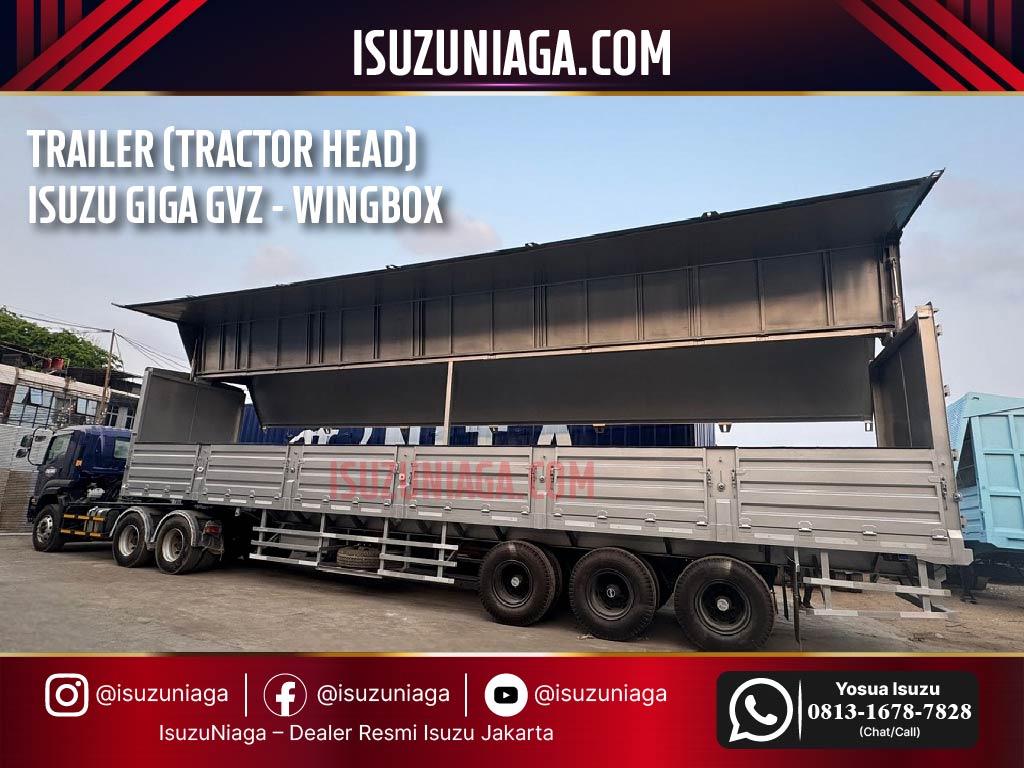 ISUZU GIGA TRAILER WINGBOX 6X4 TRACTOR HEAD