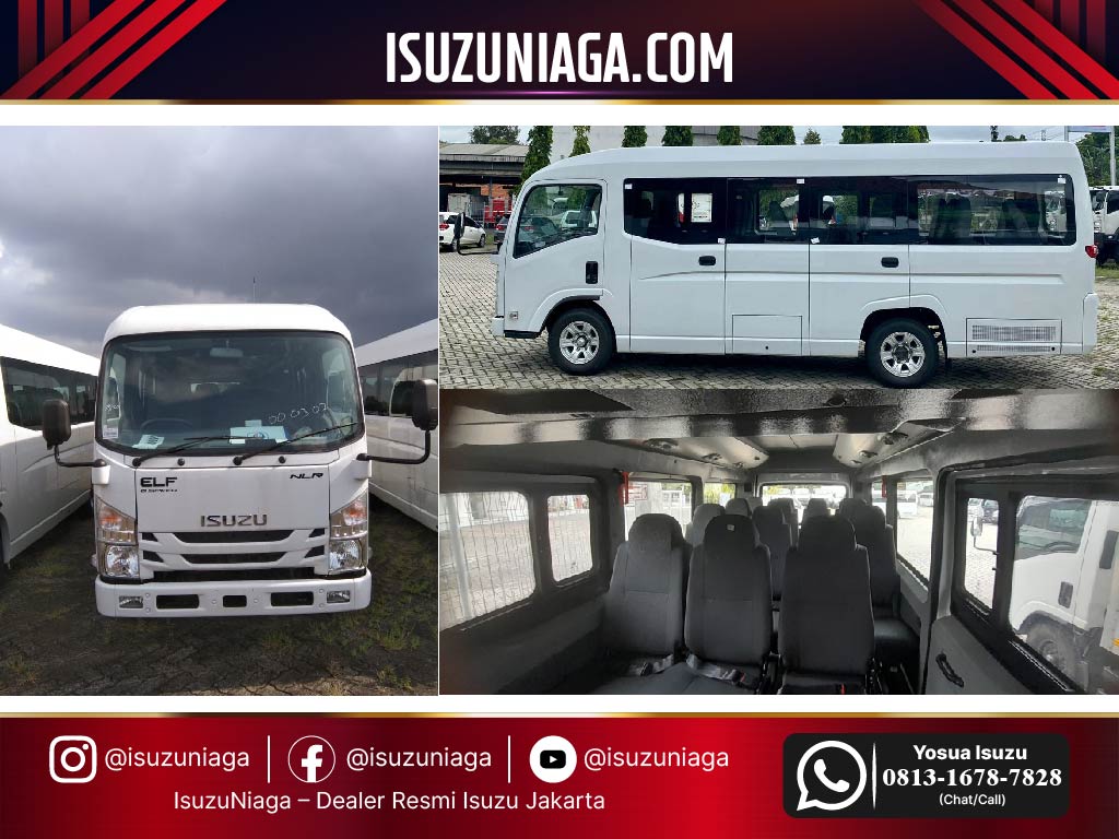 Promo Isuzu ELF Microbus Baru - DP Ringan & Diskon Besar ISUZU NLR BL MICROBUS 20 SEAT DELUXE NEW ARMADA