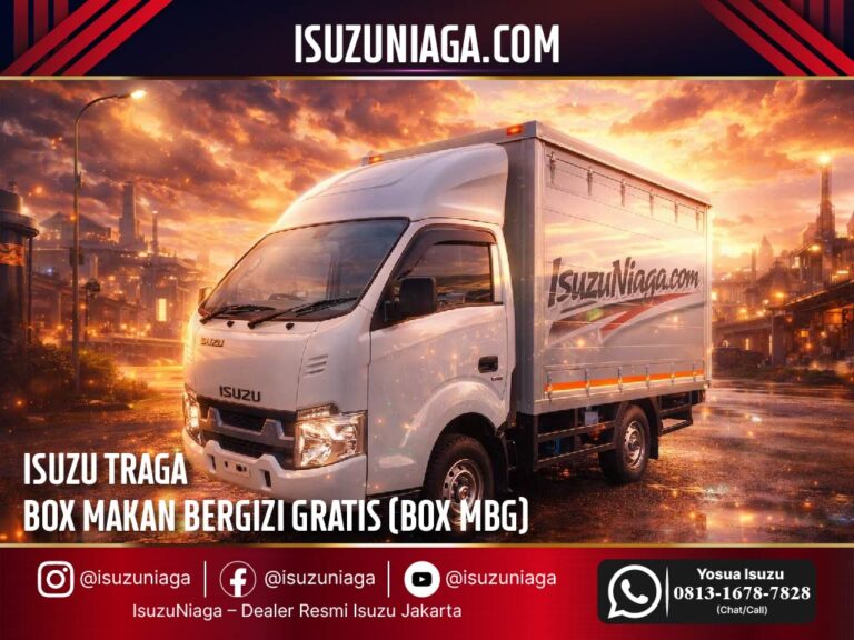 Harga Isuzu Traga Box MBG | Spesifikasi & Kapasitas Harga dan Spesifikasi Isuzu Traga Box Makan Bergizi Gratis (MBG)