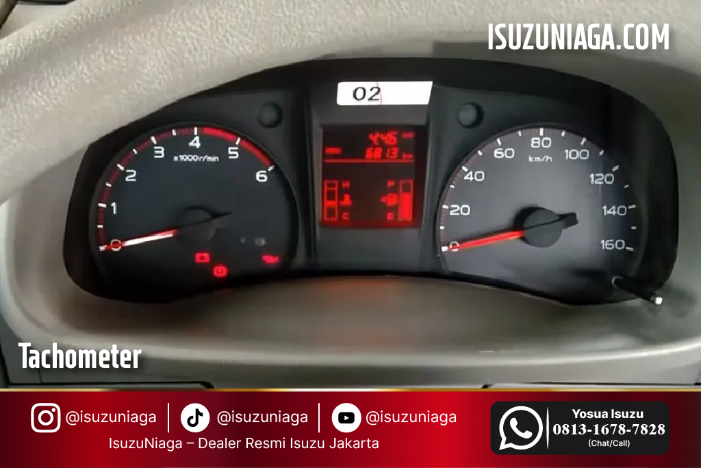 Tachometer Interior Isuzu Traga