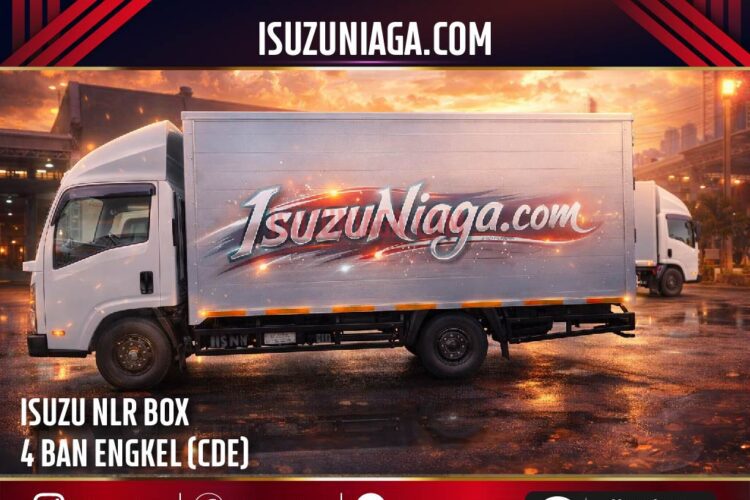 Truk Isuzu Engkel Box NLR 4 Roda IsuzuNiaga