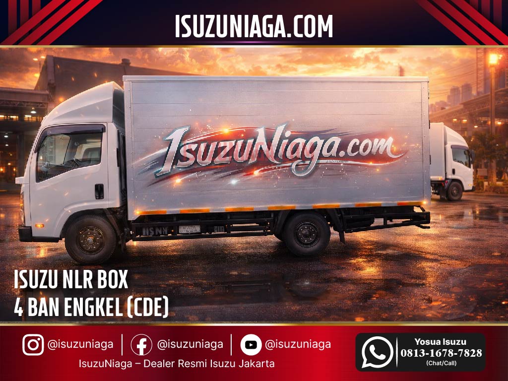 Truk Isuzu Engkel Box NLR 4 Roda IsuzuNiaga