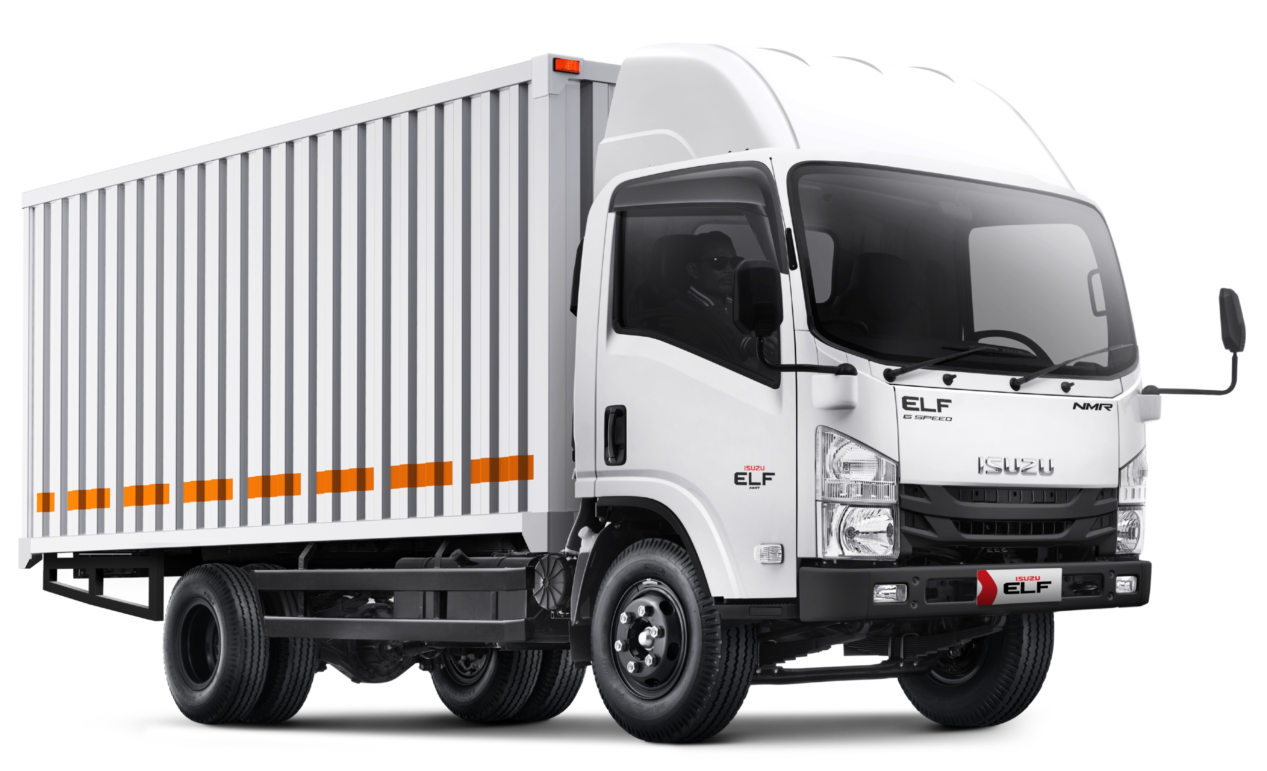 ISUZU NMR CDD BOX BESI 6 BAN