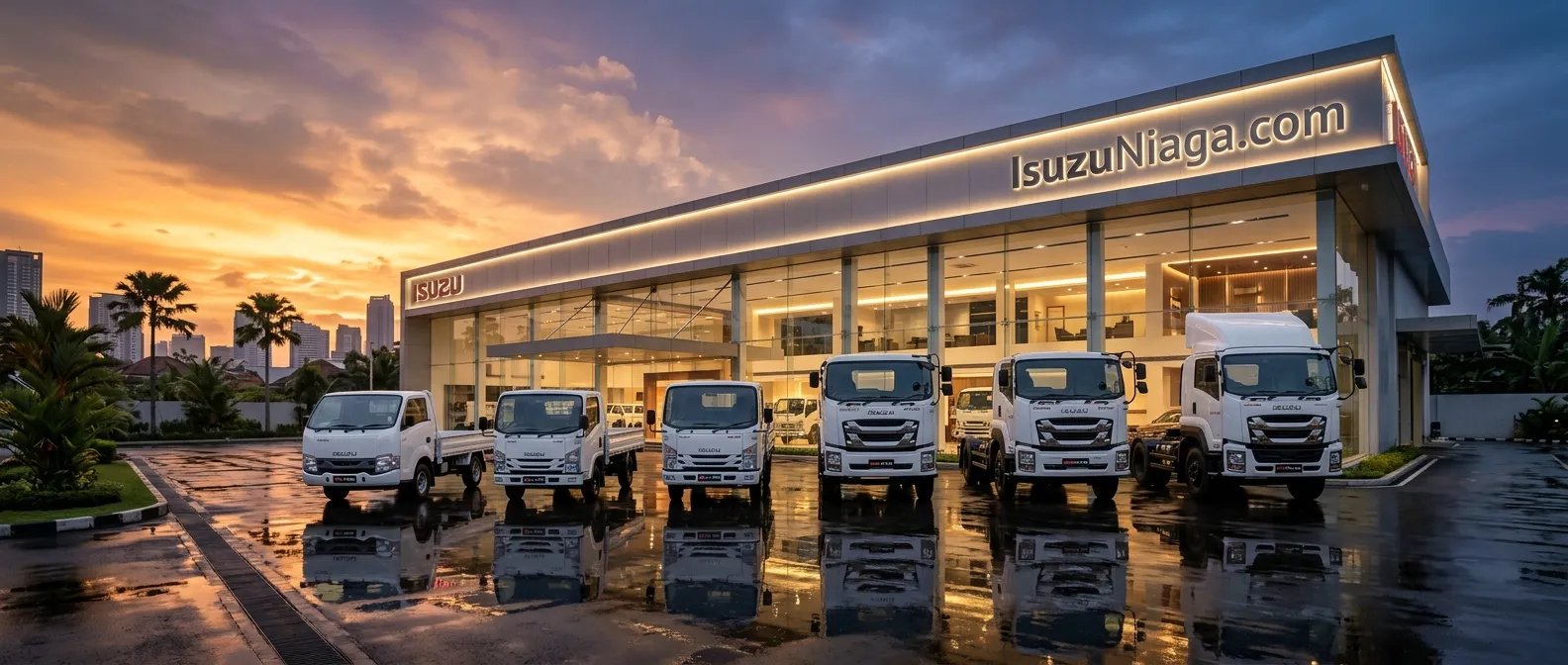 Peta jaringan dealer resmi Isuzu terdekat di wilayah Jabodetabek