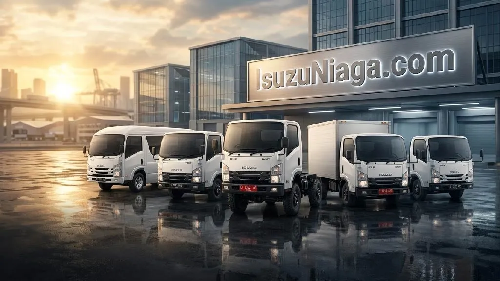 Isuzu ELF NLR truk ringan Isuzu terbaru