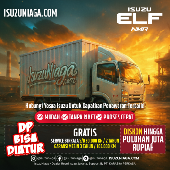 Promo Isuzu ELF NMR L (CDD Long) Box Isuzu Niaga Jakarta